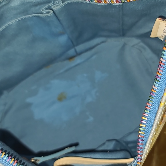 Dooney and Bourke logo baby blue bag purse - Picture 7 of 7